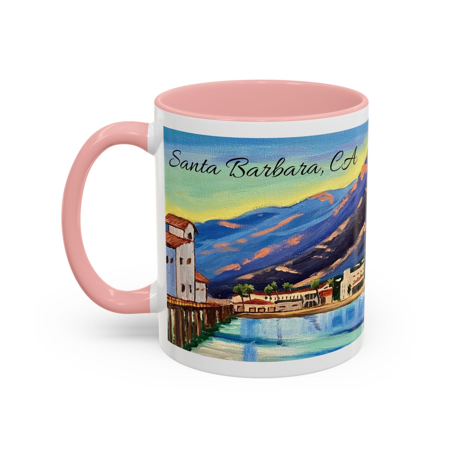 "Santa Barbara Pier" Coffee Mug