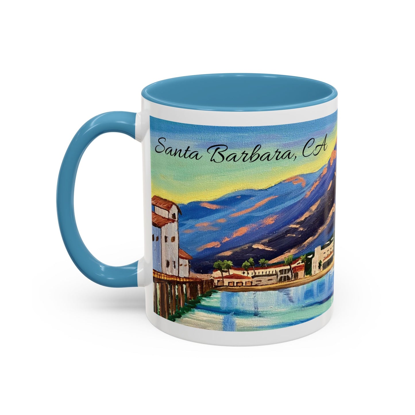 "Santa Barbara Pier" Coffee Mug