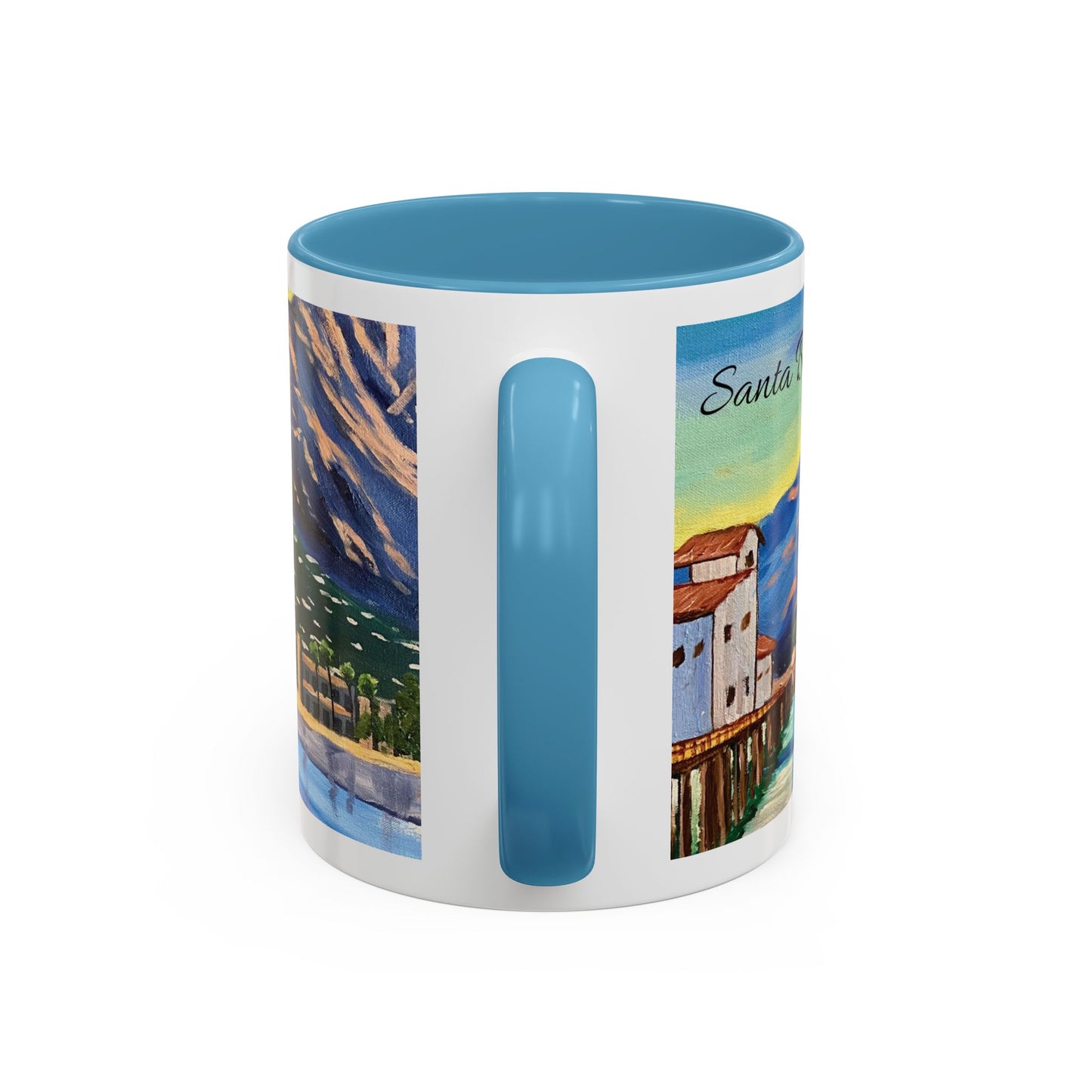 "Santa Barbara Pier" Coffee Mug