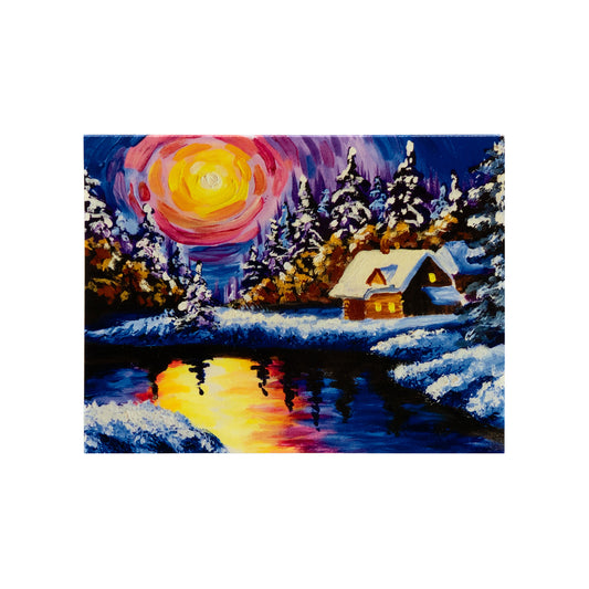Winter Sunset Cards (3-Pack)