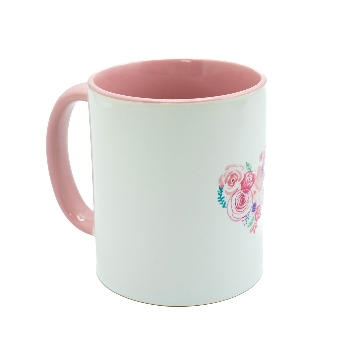 Flowering Heart Mug (Pink)