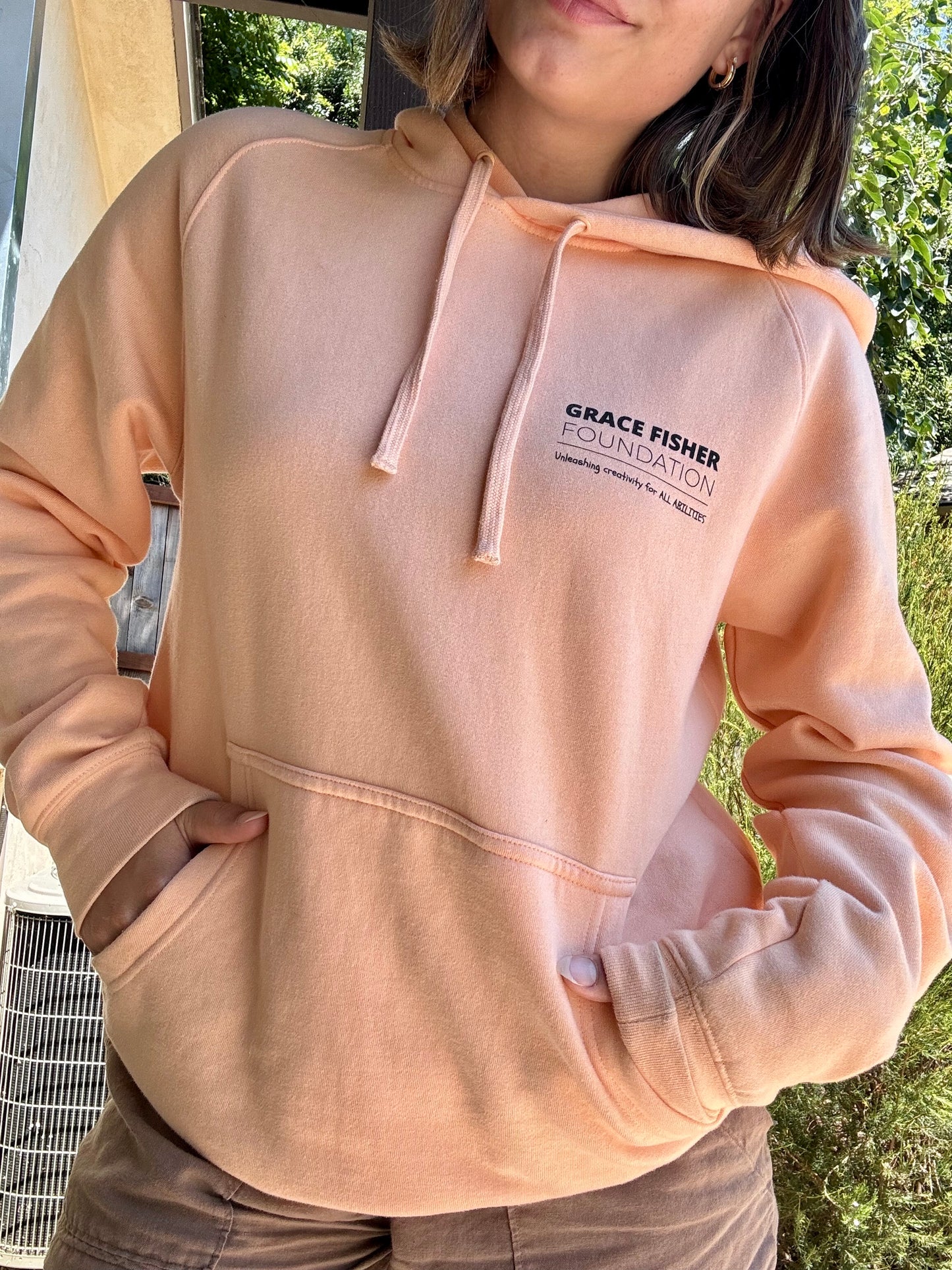 Peach Santa Barbara Hoodie