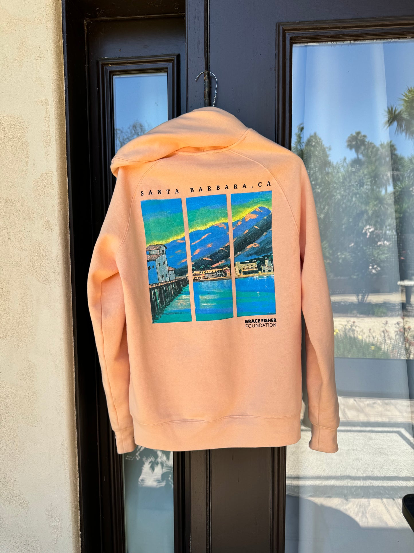 Peach Santa Barbara Hoodie